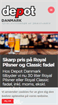 Mobile Screenshot of depot-danmark.dk